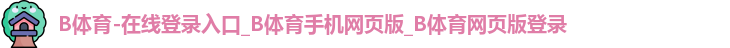 B体育官网